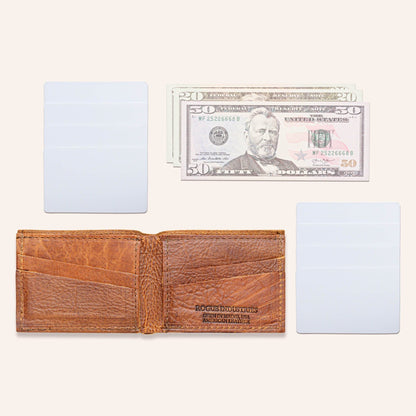 Rogue Industries Wallet Heritage Wallet in Bison Leather