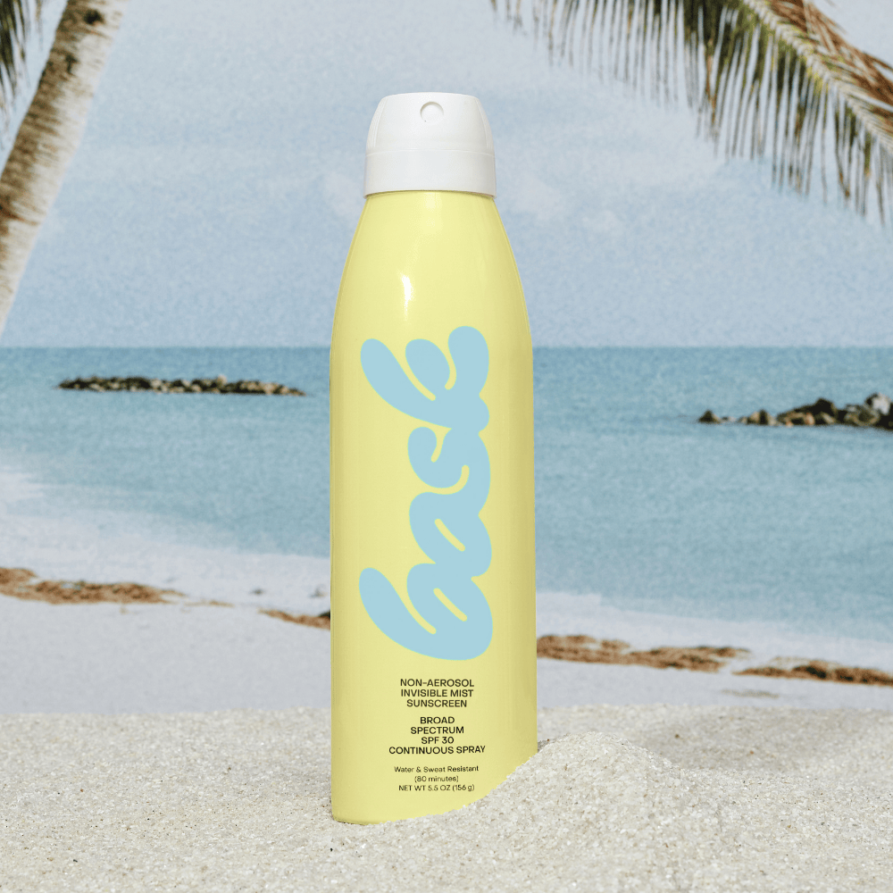 Bask Suncare Reef Safe Sunscreen Non-Aerosol Spray 3-Pack