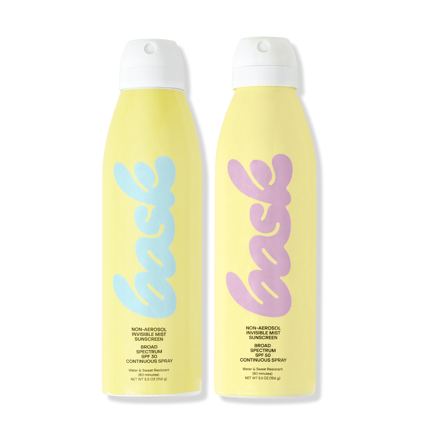 Bask Suncare Reef Safe Sunscreen 30 &amp; 50+ Non-Aerosol Spray Bundle