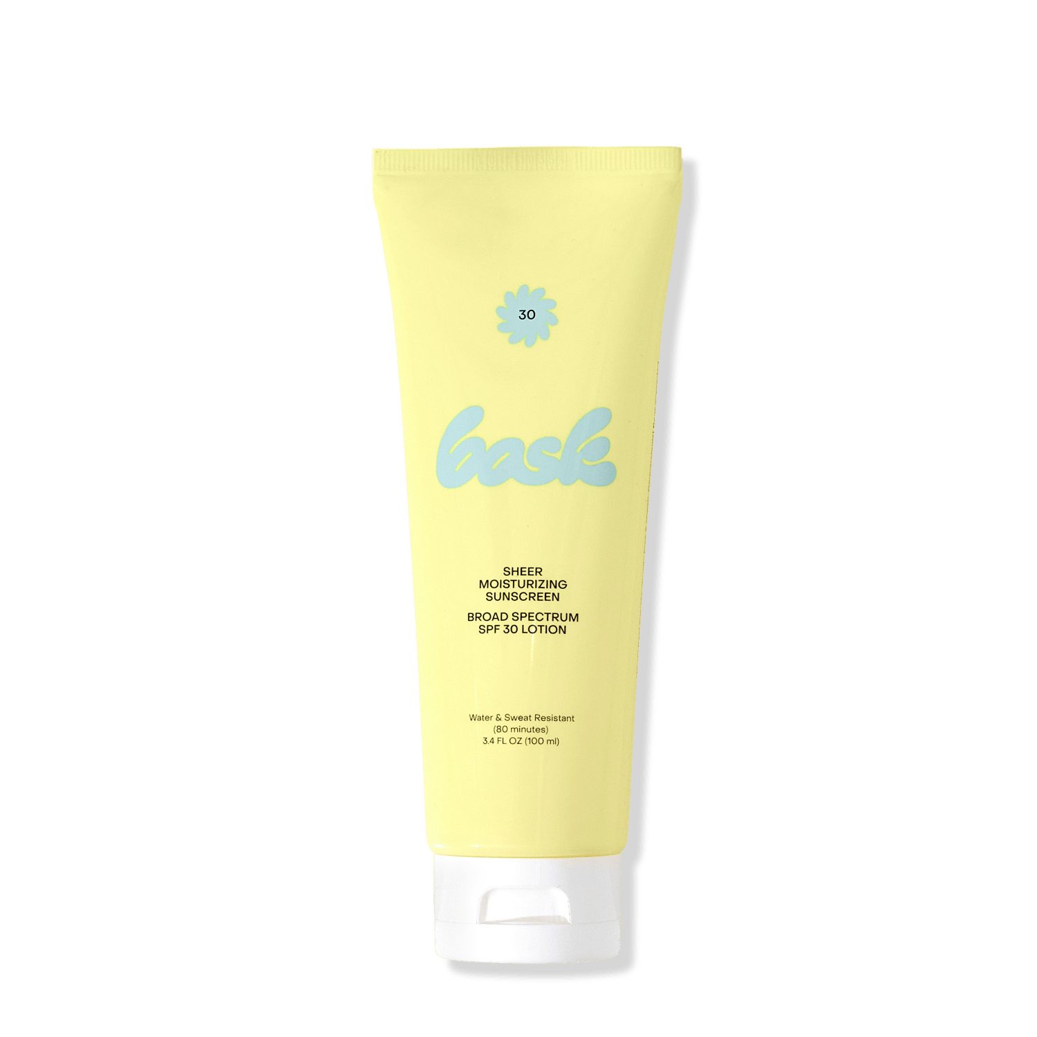 Bask Suncare Reef Safe Sunscreen 30 Sheer Moisturizing SPF Lotion