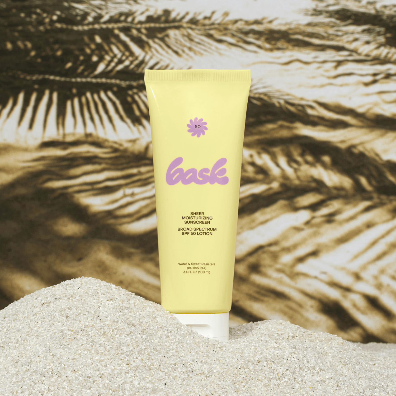 Bask Suncare Reef Safe Sunscreen Sheer Moisturizing SPF Lotion