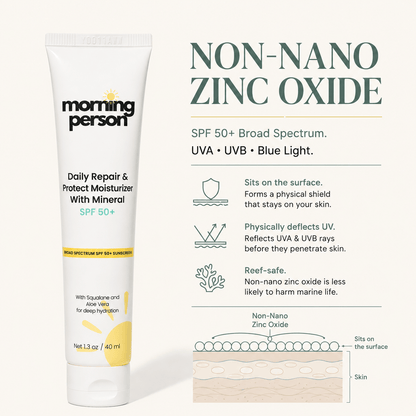 Morning Person Beauty Moisturizer Morning Person Daily Repair Moisturizer with Mineral SPF 50