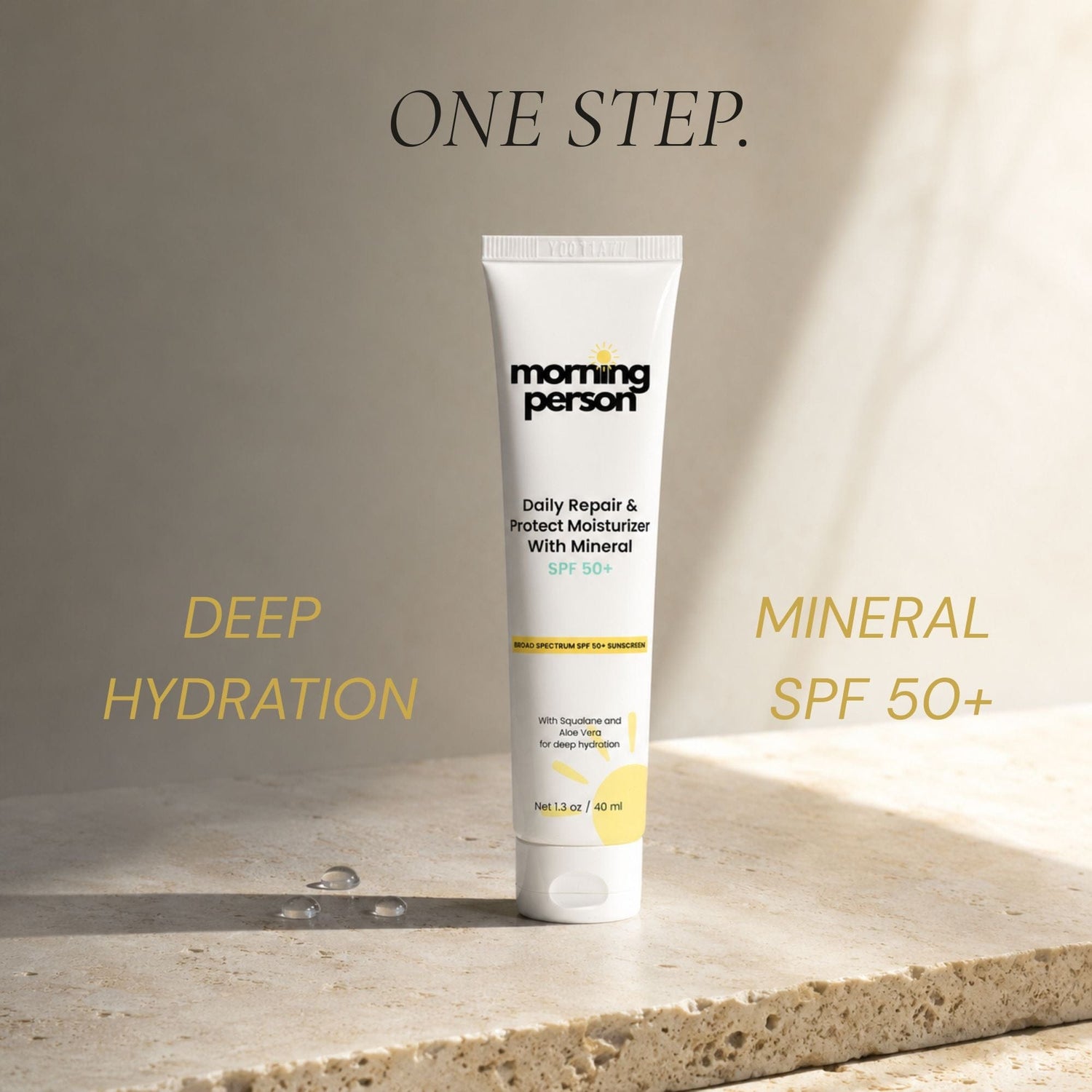 Morning Person Beauty Moisturizer Morning Person Daily Repair Moisturizer with Mineral SPF 50