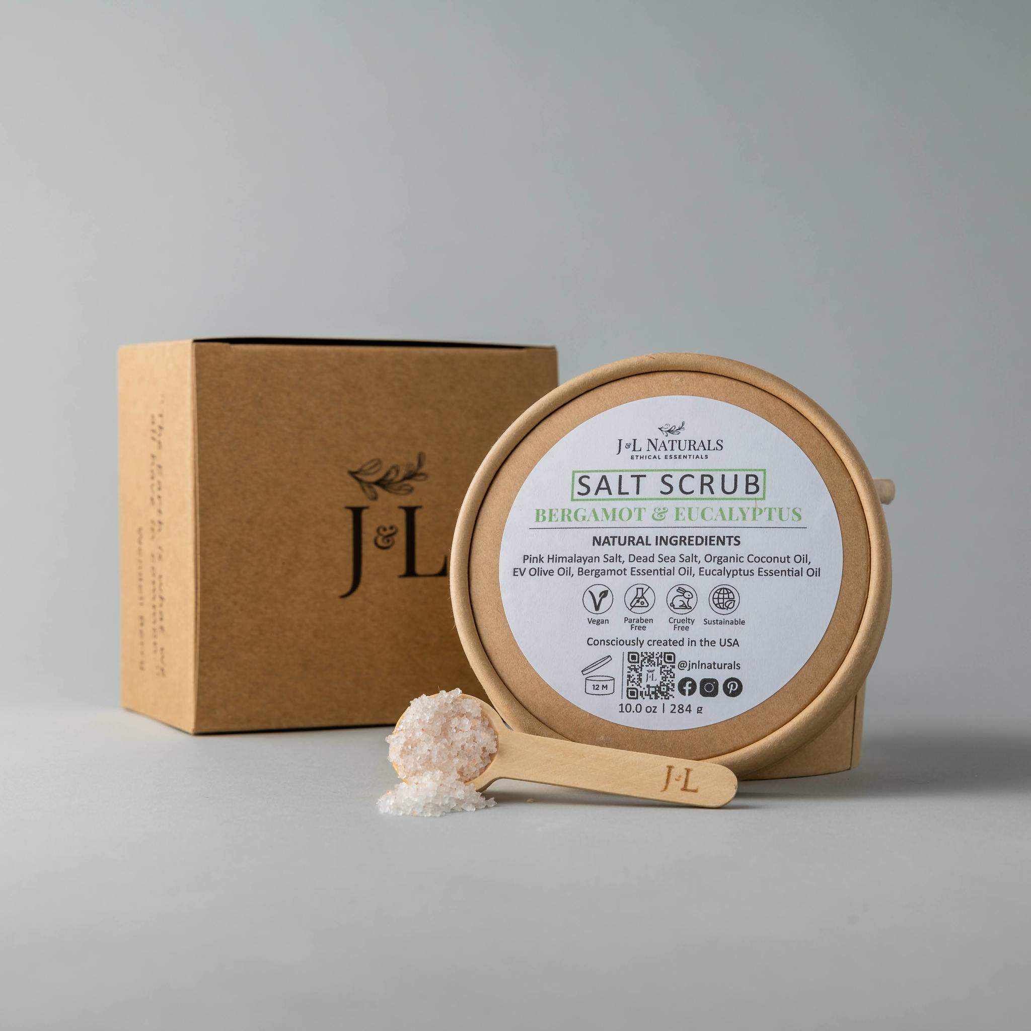 J&amp;L Naturals Salt Scrub Salt Scrub (Multiple Sizes)