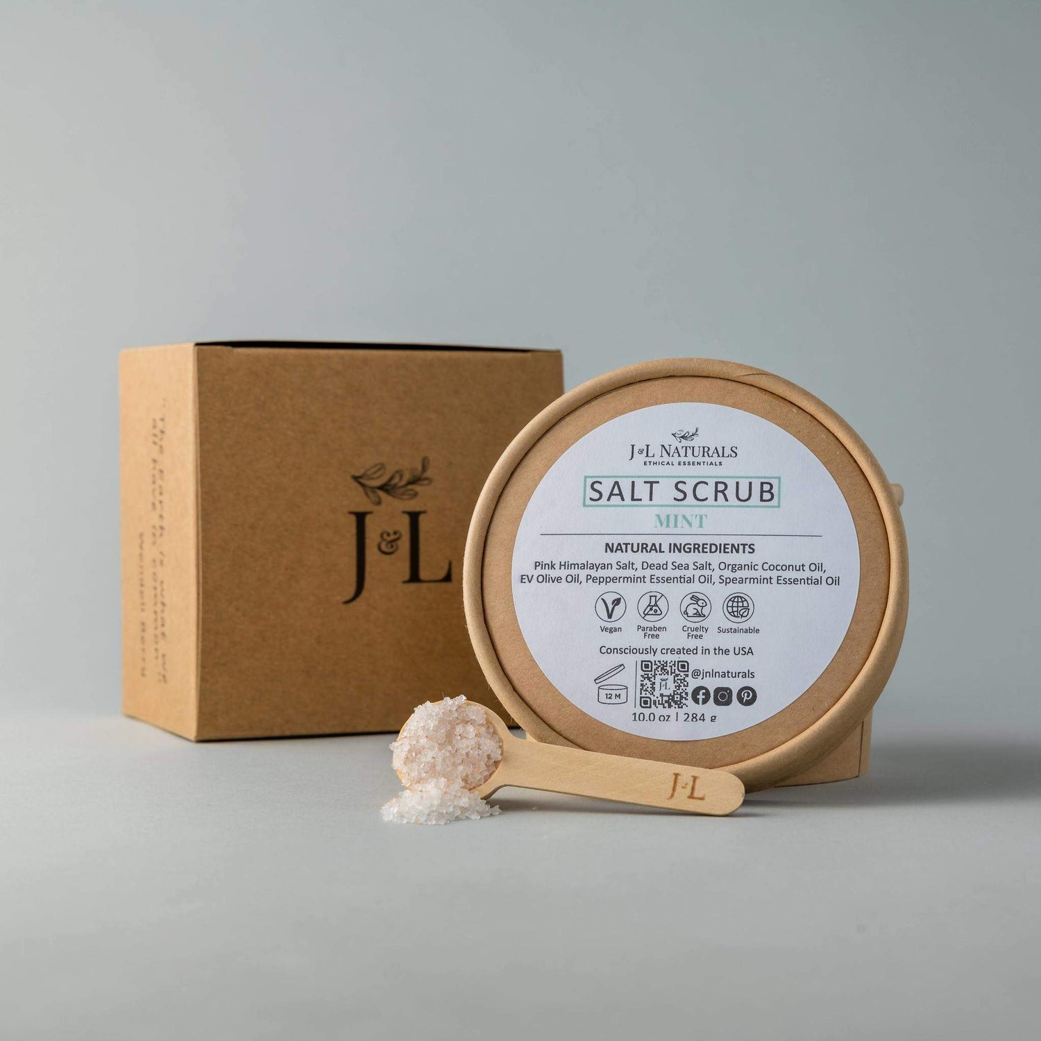J&amp;L Naturals Salt Scrub Salt Scrub (Multiple Sizes)