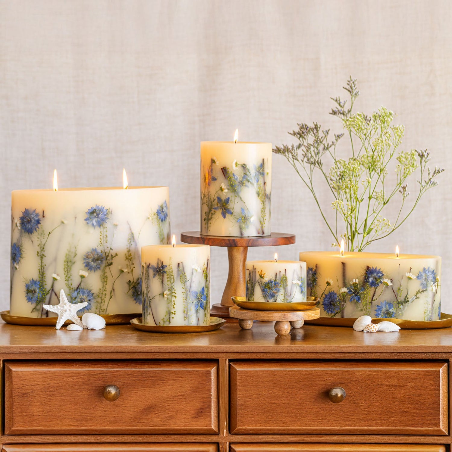 Petite Botanical Candle - Sea Salt Mist