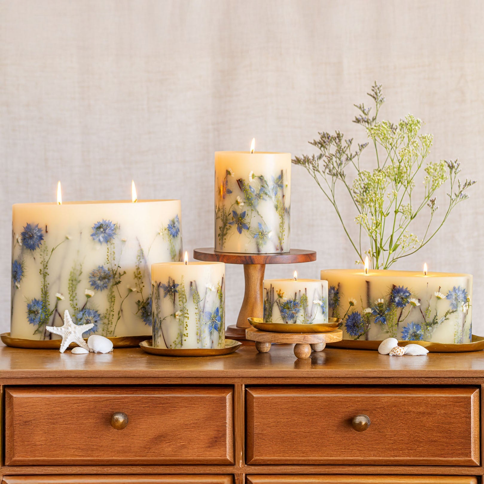 Petite Botanical Candle - Sea Salt Mist