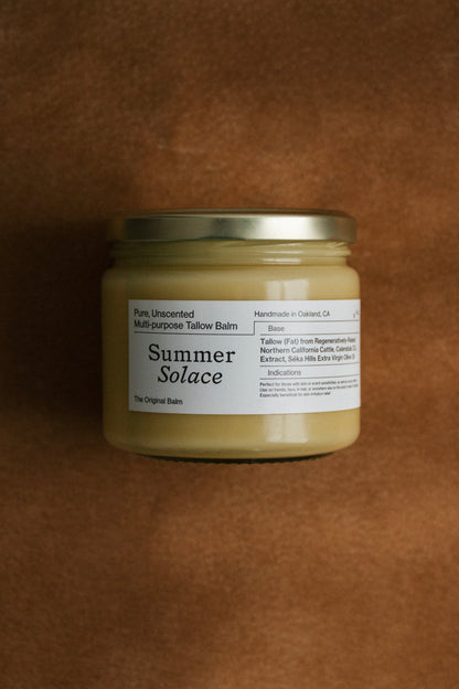 Pure Unscented – Tallow Balm | Sensitive Skin - My American Goods