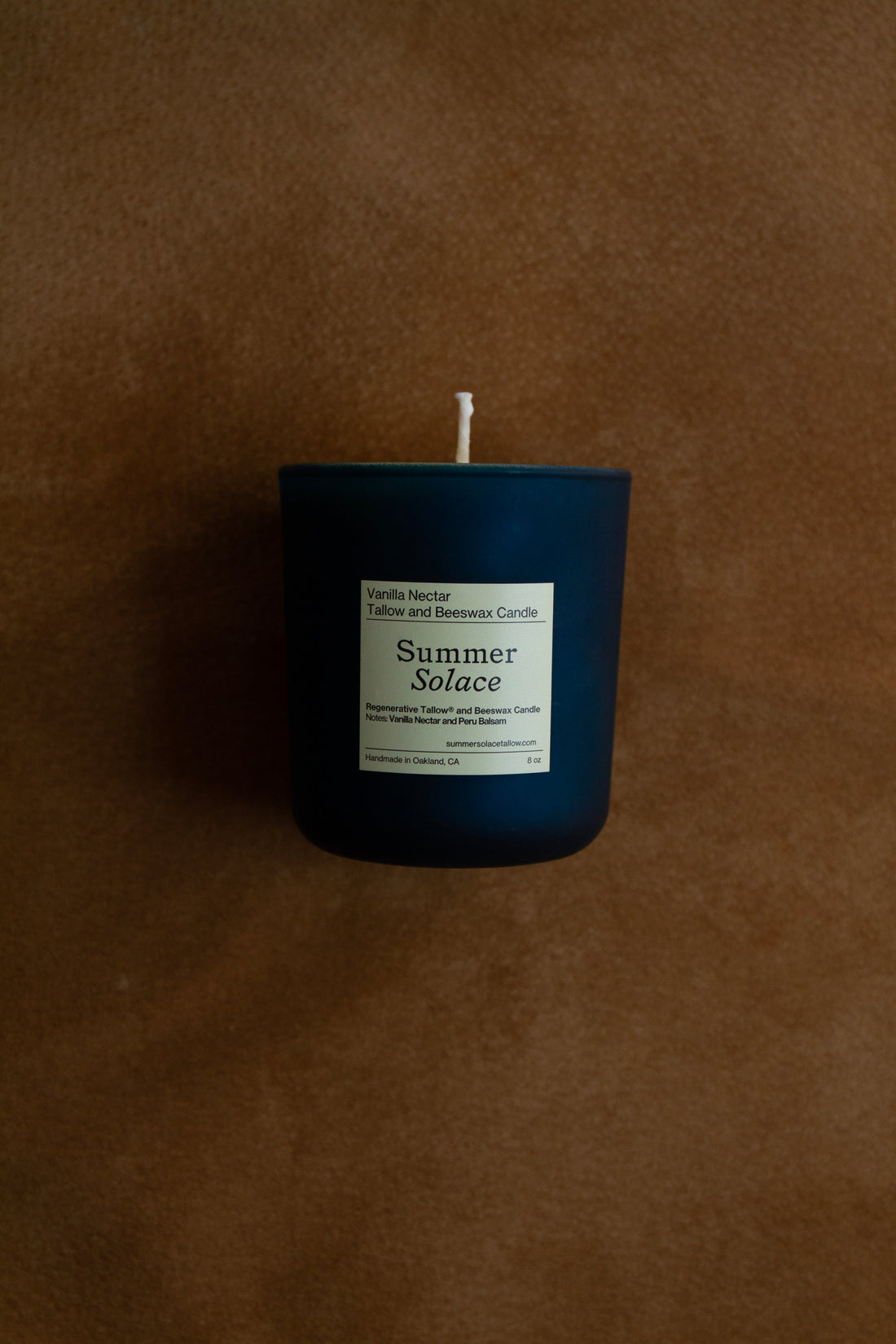Vanilla Nectar – Tallow &amp; Beeswax Candle with Peru Balsam | 8.5 oz - My American Goods