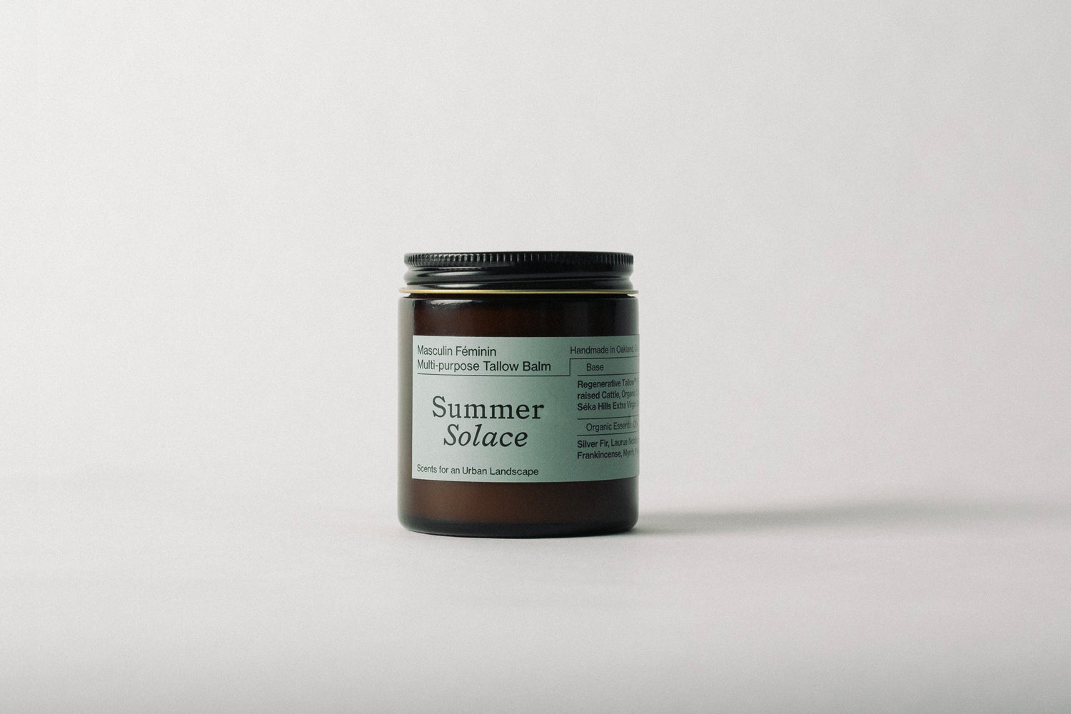 Masculin Féminin Tallow Balm – Frankincense, Patchouli &amp; Hinoki Wood - My American Goods