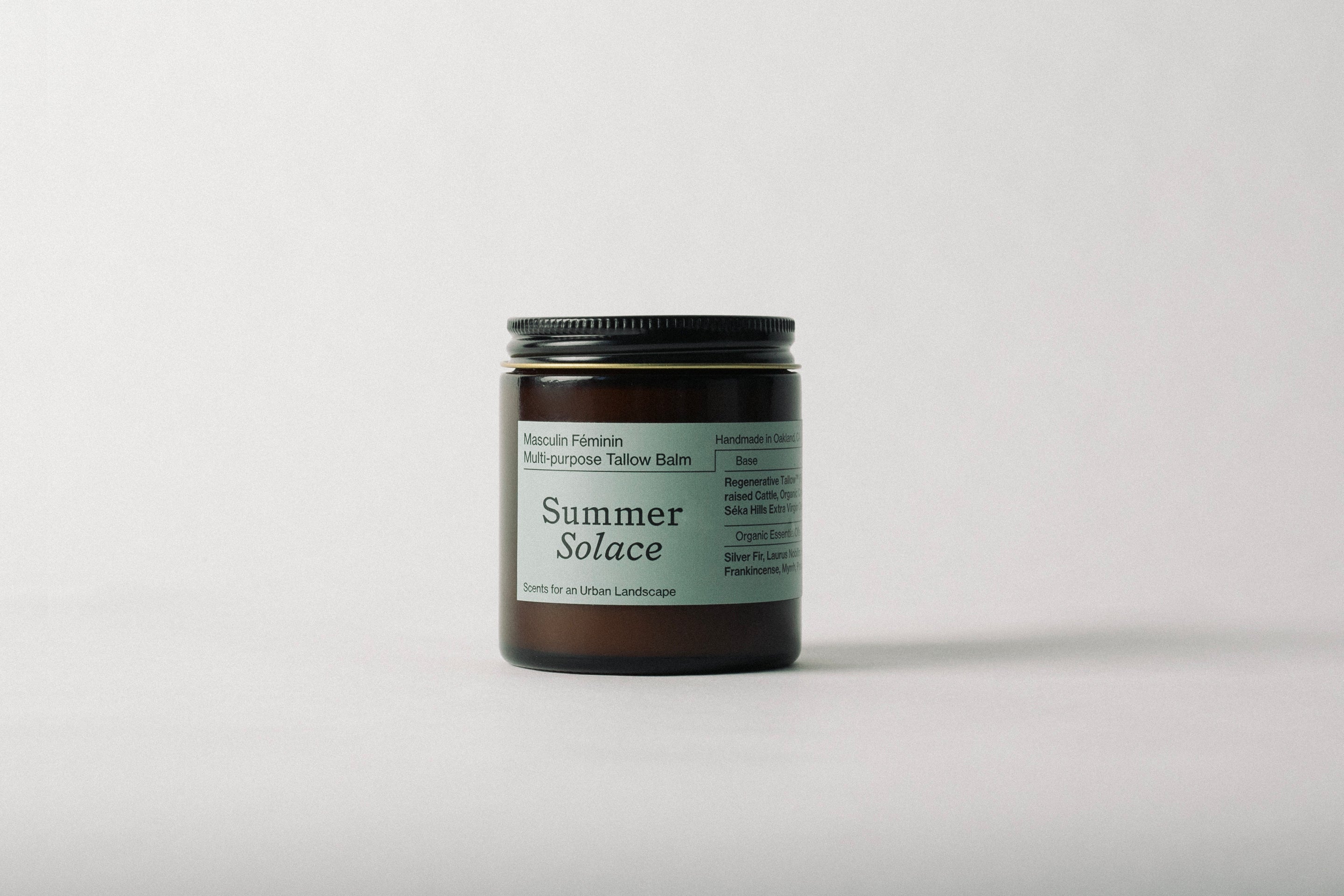 Masculin Féminin Tallow Balm – Frankincense, Patchouli &amp; Hinoki Wood - My American Goods
