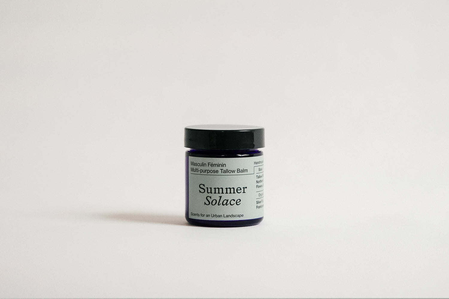Masculin Féminin Tallow Balm – Frankincense, Patchouli &amp; Hinoki Wood - My American Goods