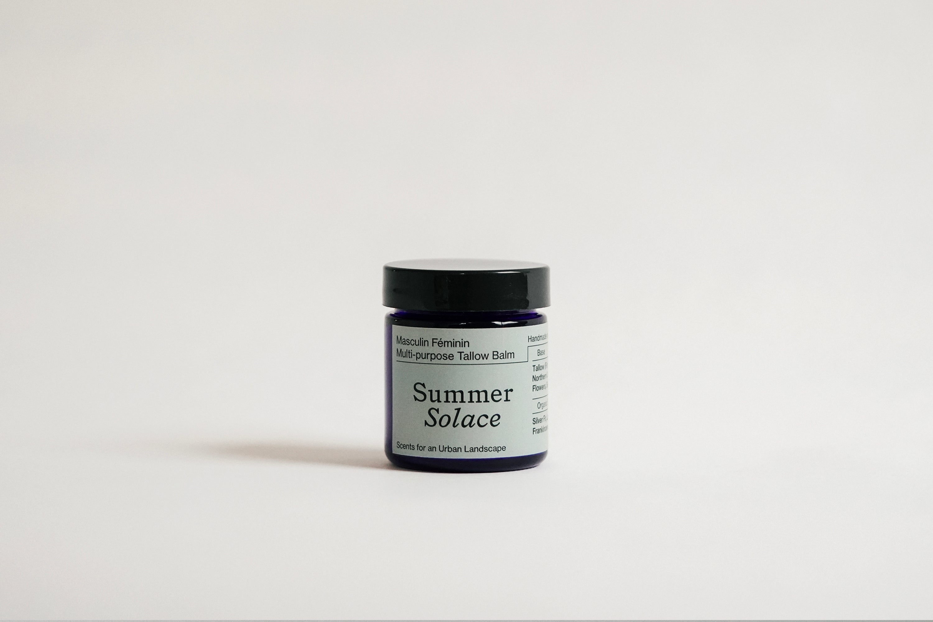 Masculin Féminin Tallow Balm – Frankincense, Patchouli &amp; Hinoki Wood - My American Goods