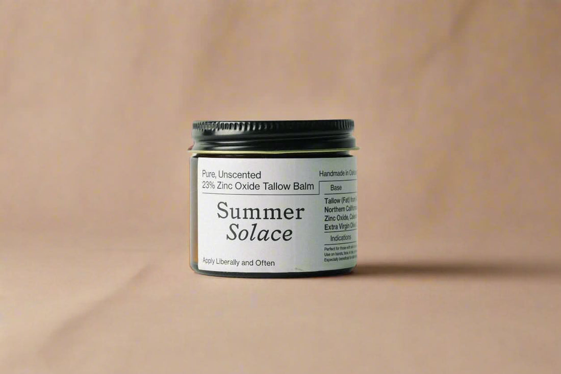 23% Non-Nano Zinc Tallow Balm | Pure Unscented - My American Goods