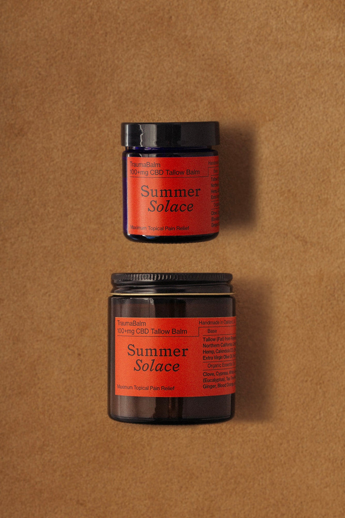 TraumaBalm Set – Warming Muscle Rub | Capsicum &amp; Thai Ginger - My American Goods