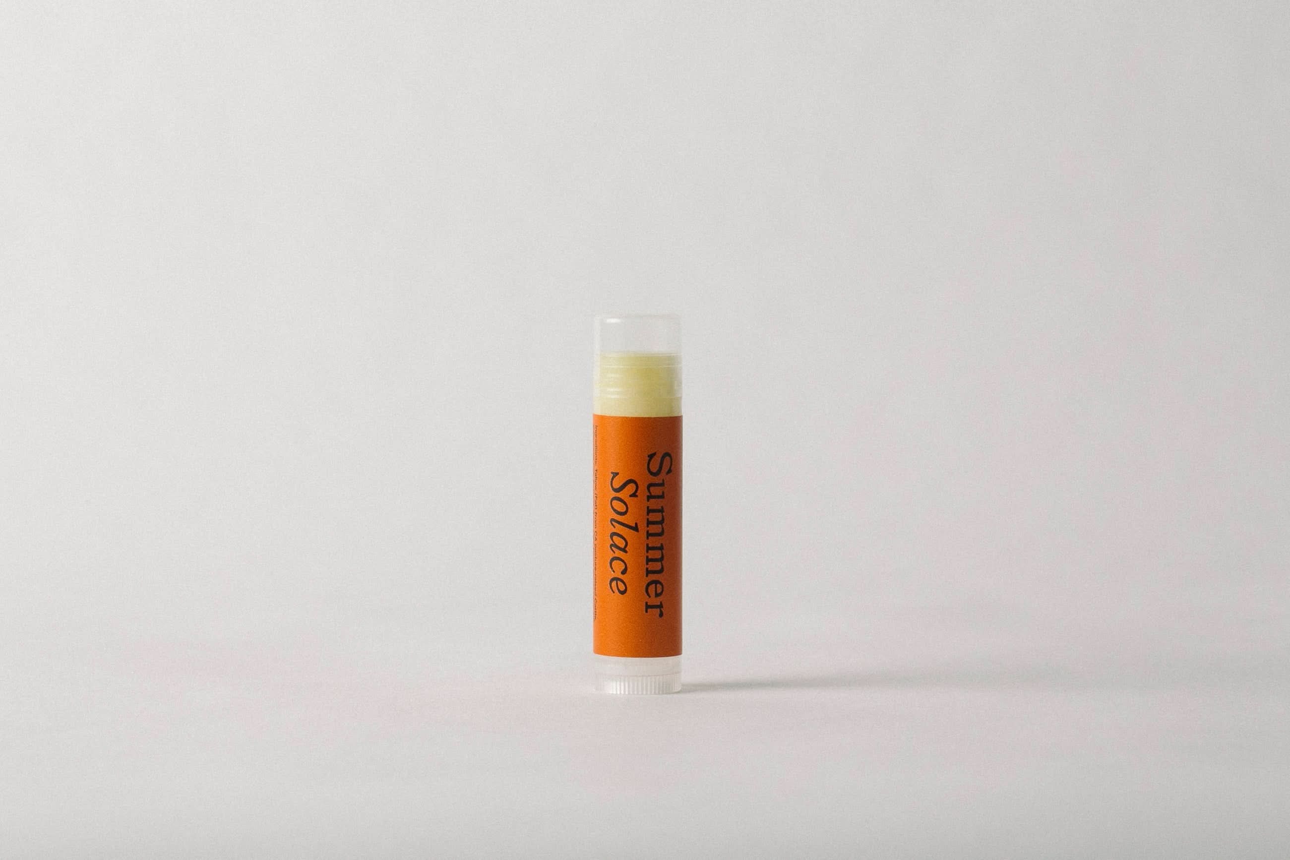 Summer Solace Tallow Tallow Balm Cardamom &amp; Blood Orange – Tallow Lip Balm | Bright &amp; Warm