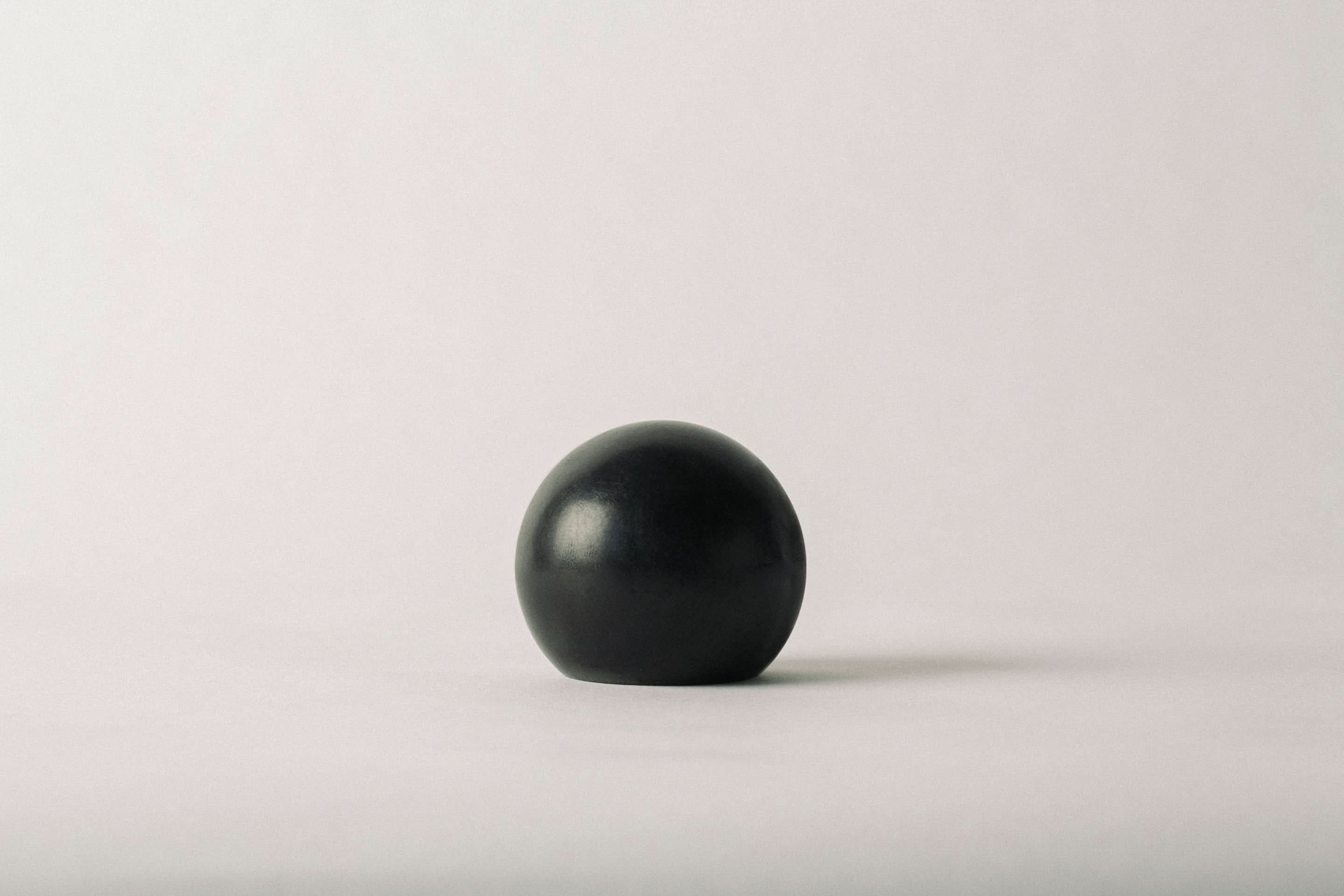 Summer Solace Tallow Tallow Soap Gardener’s Sphere Soap – Activated Charcoal with Cedar &amp; Lime