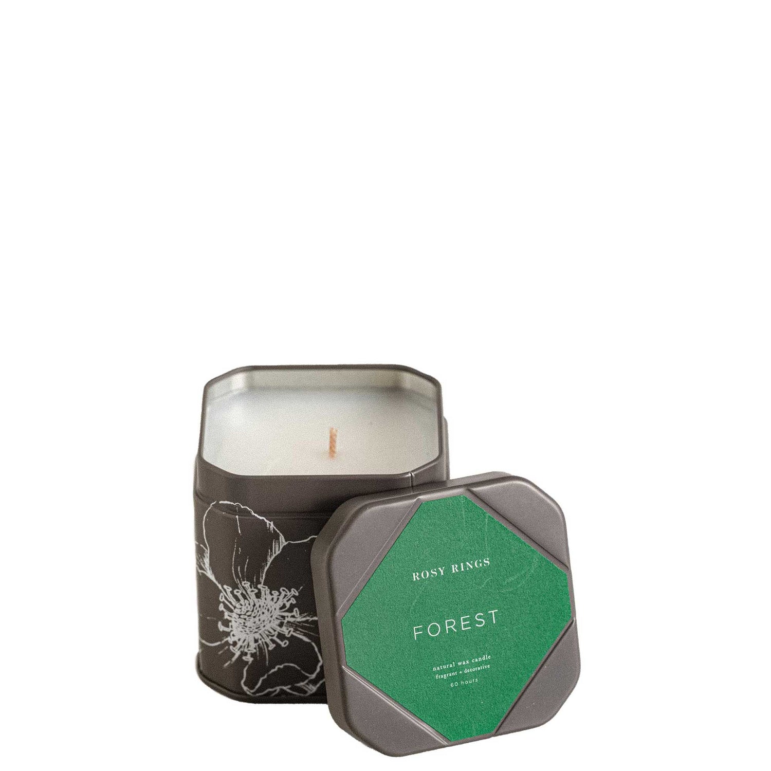 Accent Tin Candle - Forest