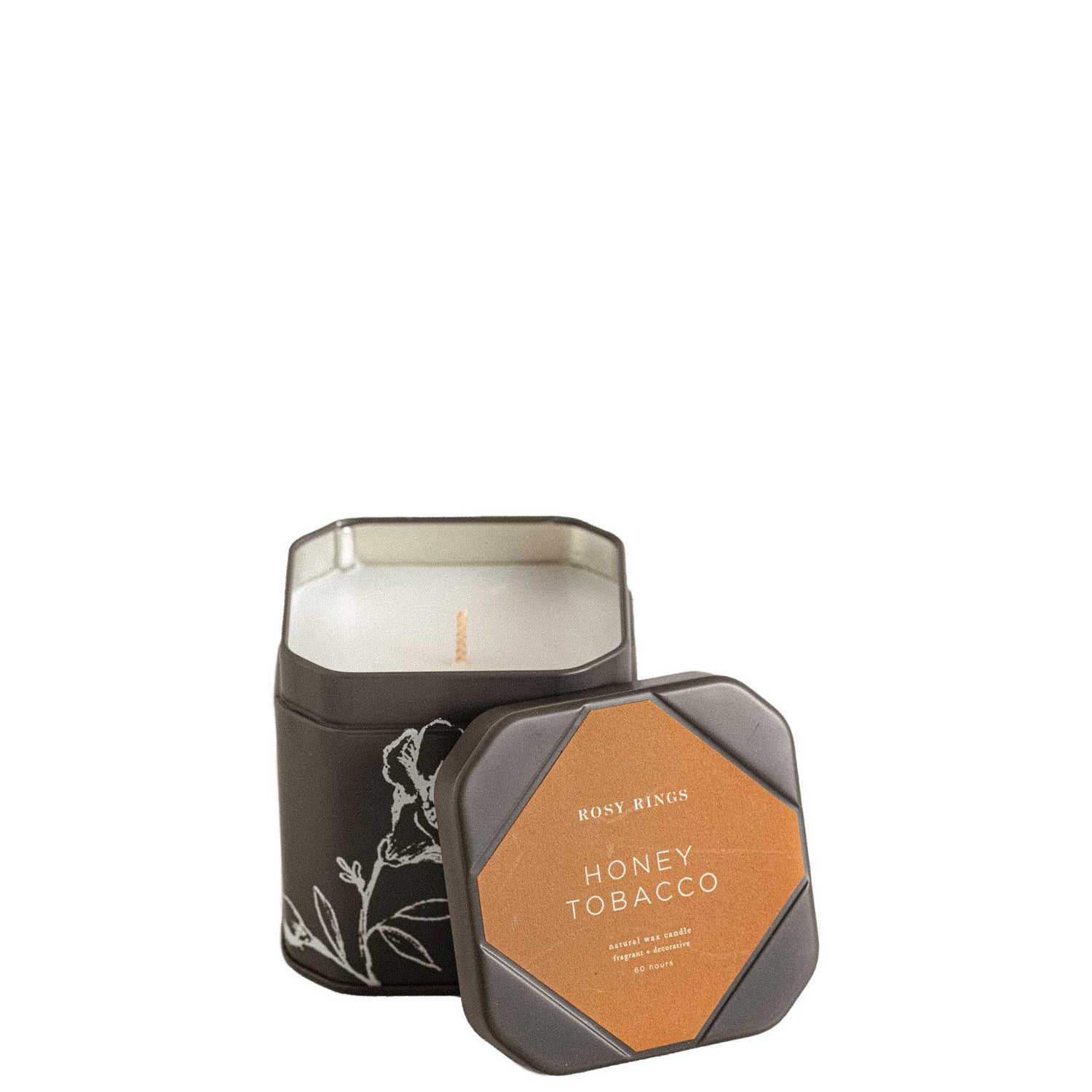 Accent Tin Candle - Honey Tobacco