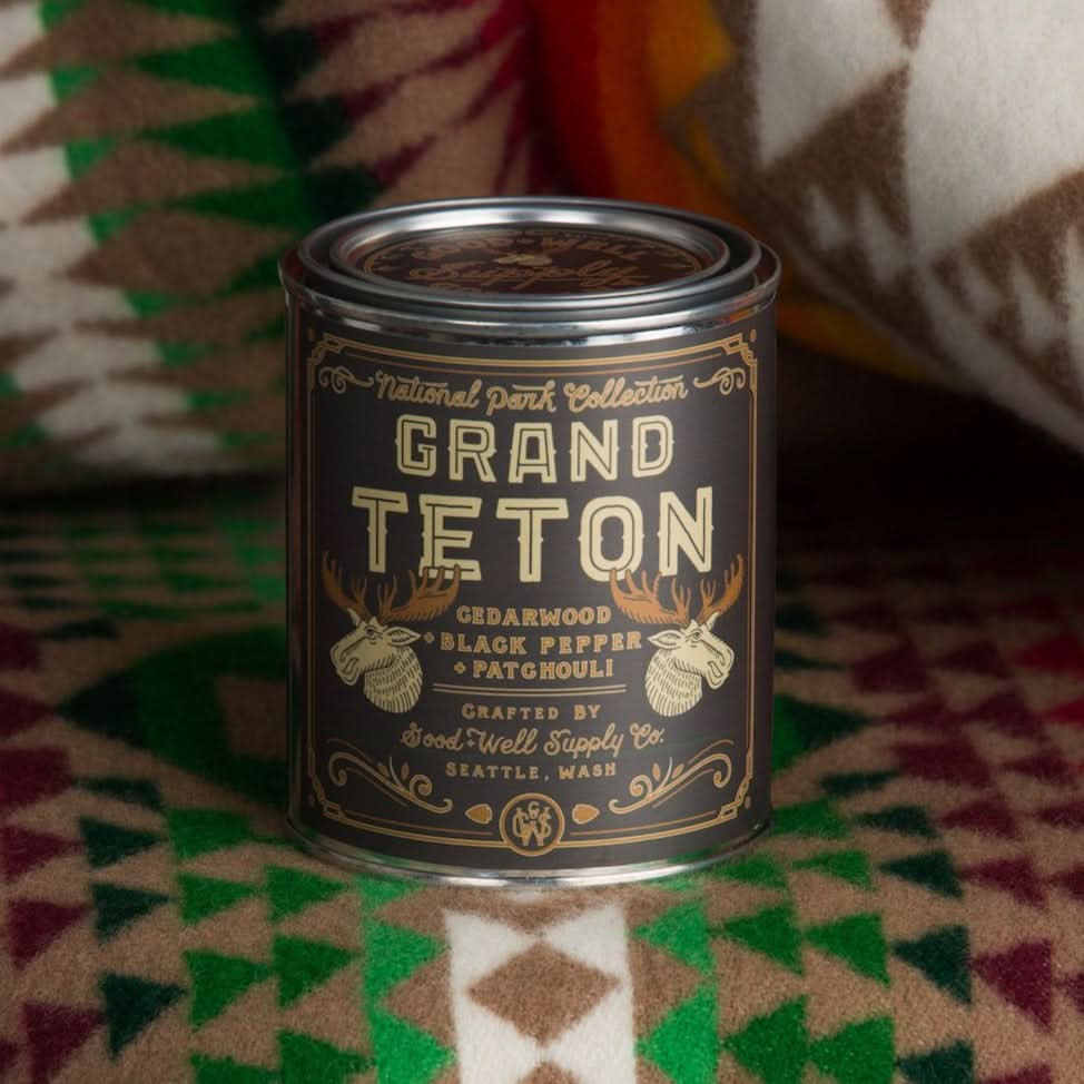 Good &amp; Well Supply Co Candles Grand Teton National Park Candle