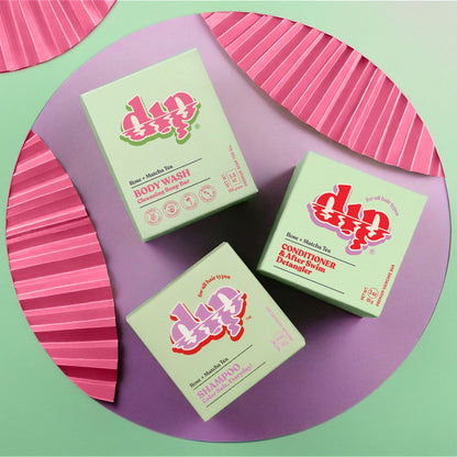 Dip Body Wash Cleansing Soap Bar - Rose &amp; Matcha Tea