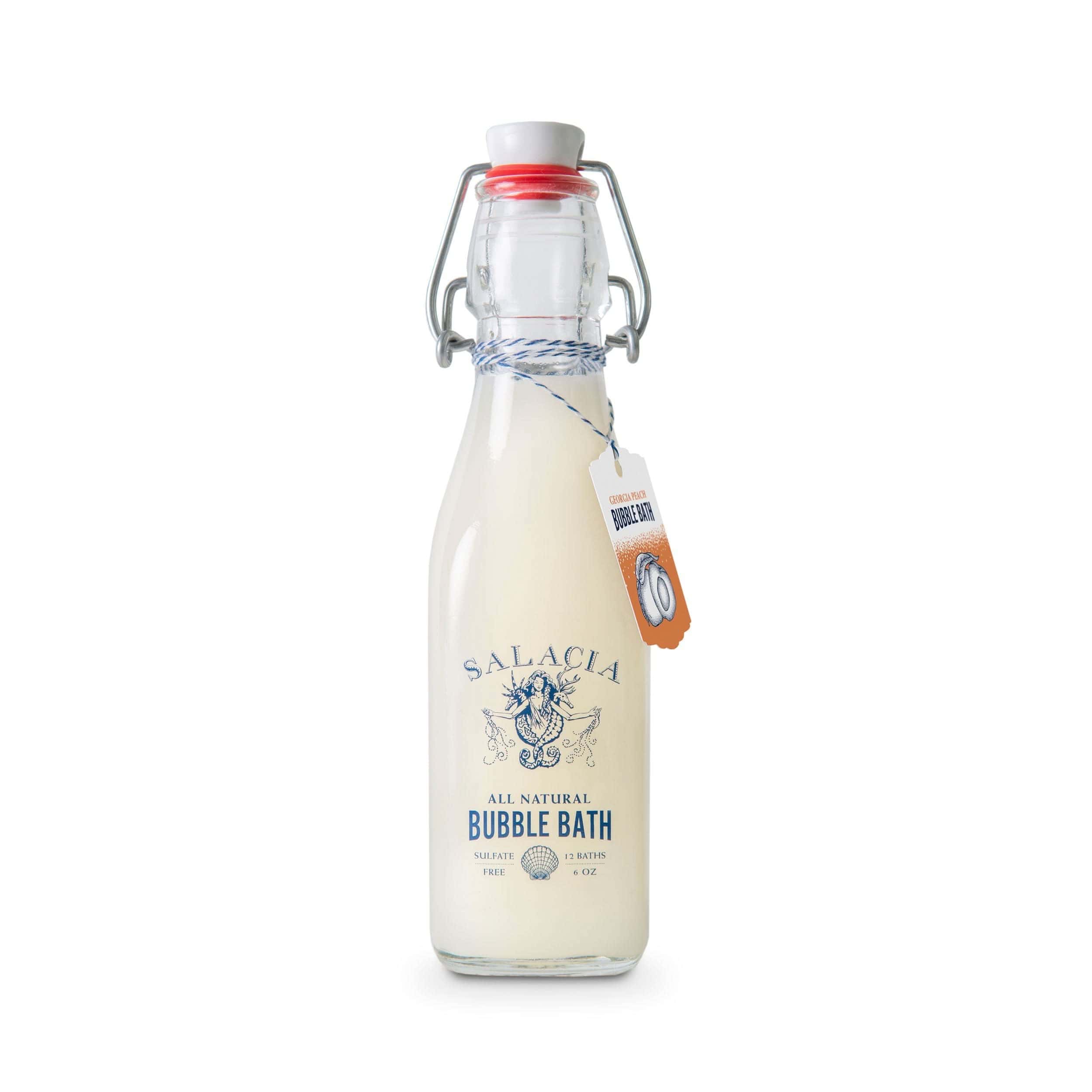 Salacia Salts Bath &amp; Body Georgia Peach Bubble Bath
