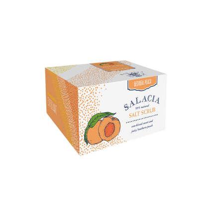 Georgia Peach Sea Salt Hand &amp; Body Scrub 7oz
