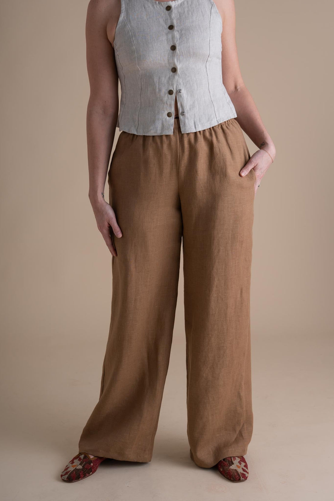 Elaina Pants in Ginger