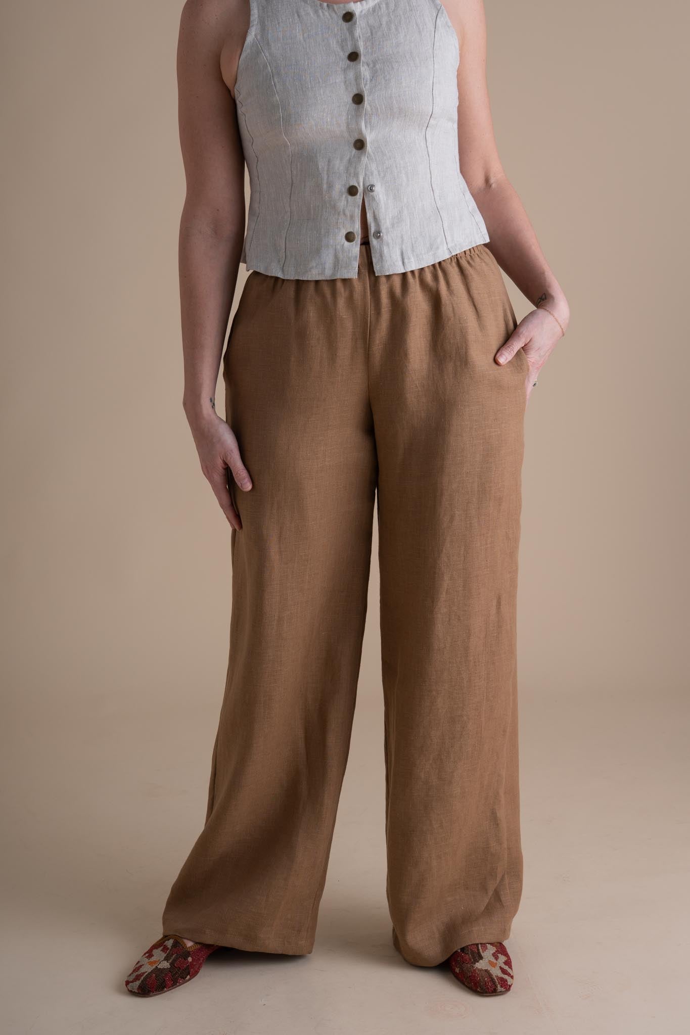 Elaina Pants in Ginger