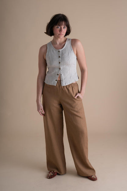 Katherine Vest in Sand Dollar
