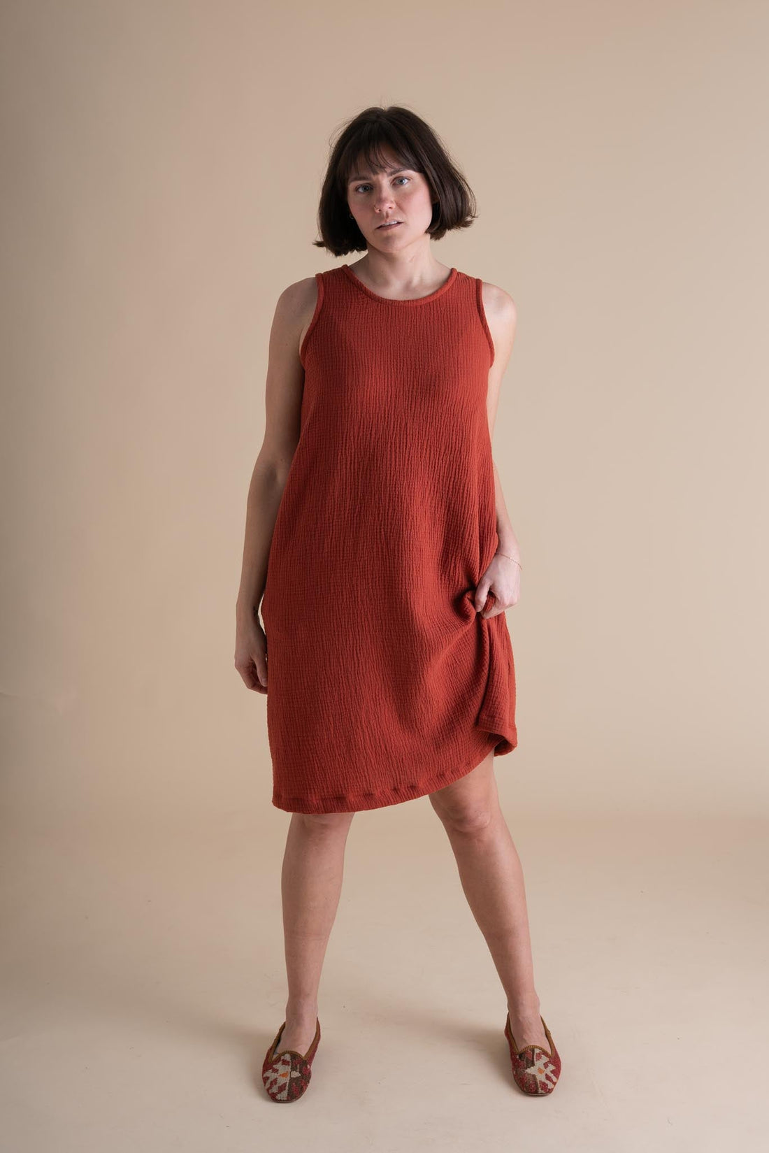 Field Dress in Saffron