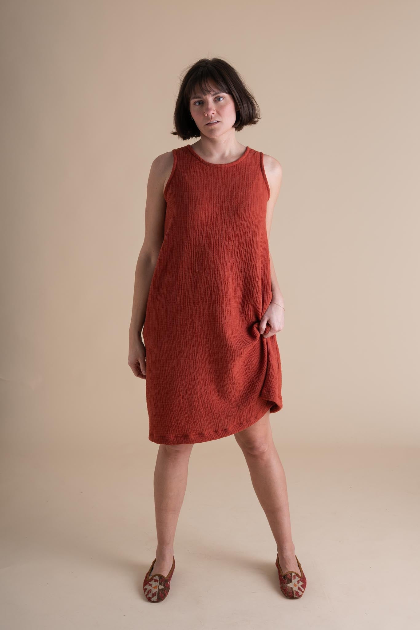 Field Dress in Saffron