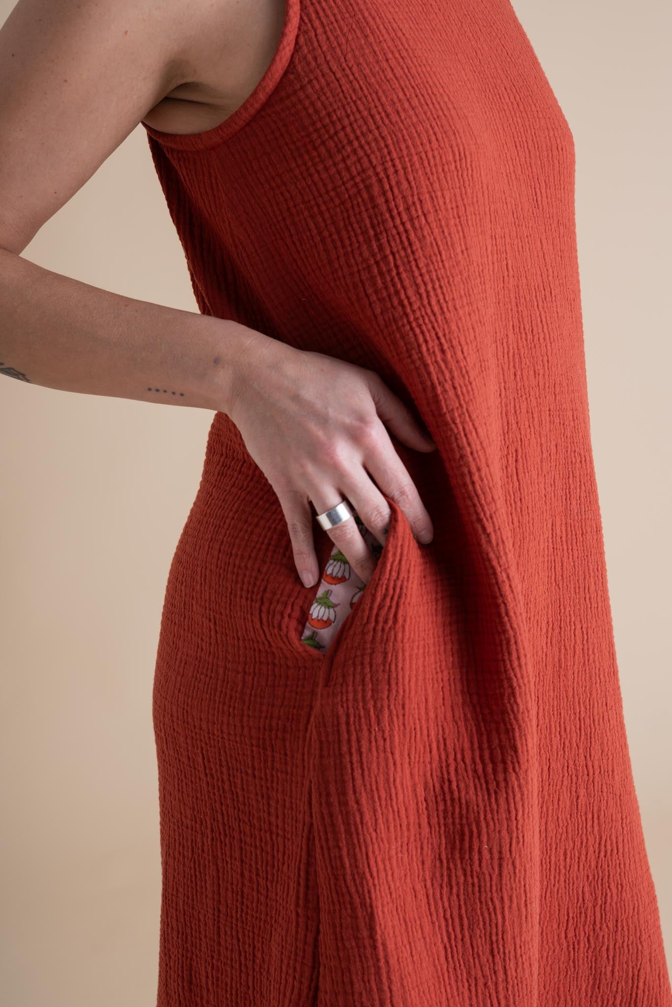 Field Dress in Saffron