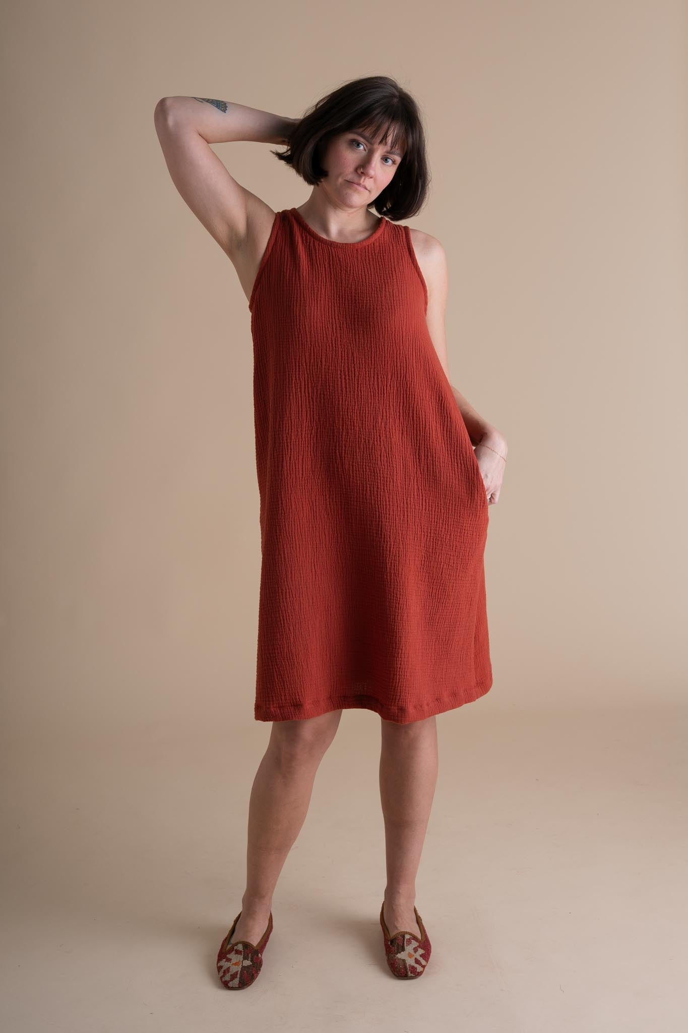 Field Dress in Saffron