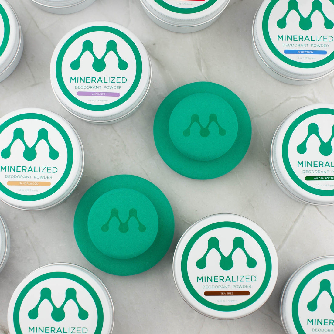 Mineralized Deodorant Sandalwood / Pink Grapefruit / Wild Black Spruce Mineralized Mix &amp; Match Deodorant Sample Bundle