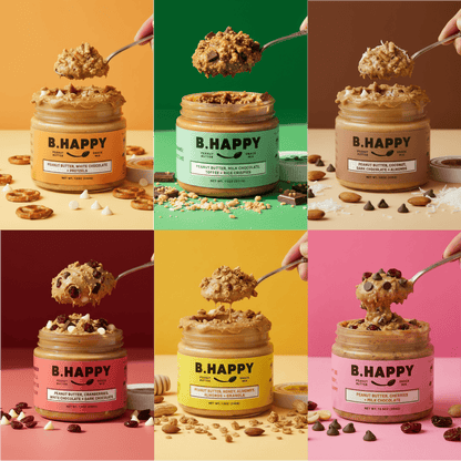 B. Happy Peanut Butter Peanut Butter B. Happy! Sampler Pack