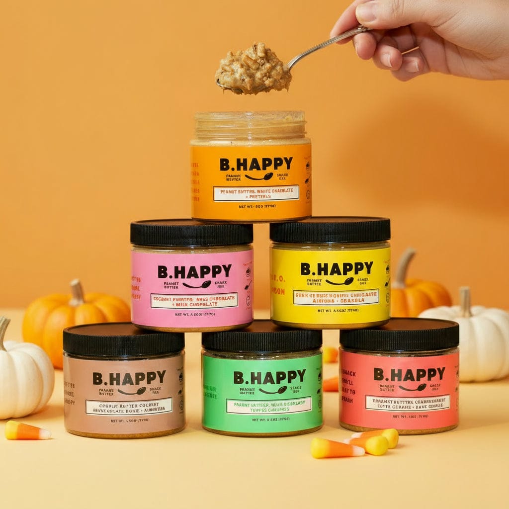 B. Happy Peanut Butter Peanut Butter B. Happy! Sampler Pack