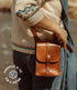 The Local Branch Leather The Navigator Satchel - USA Made