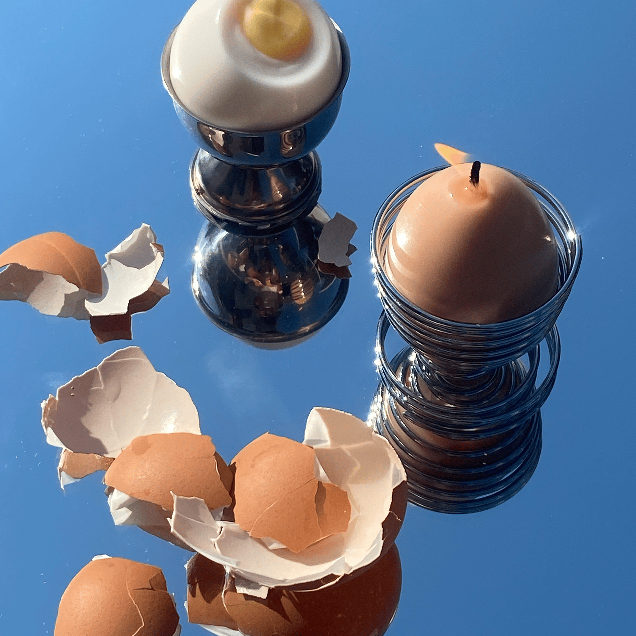 Scandles Farmers Markets Egg Candles - 6 Pack Box