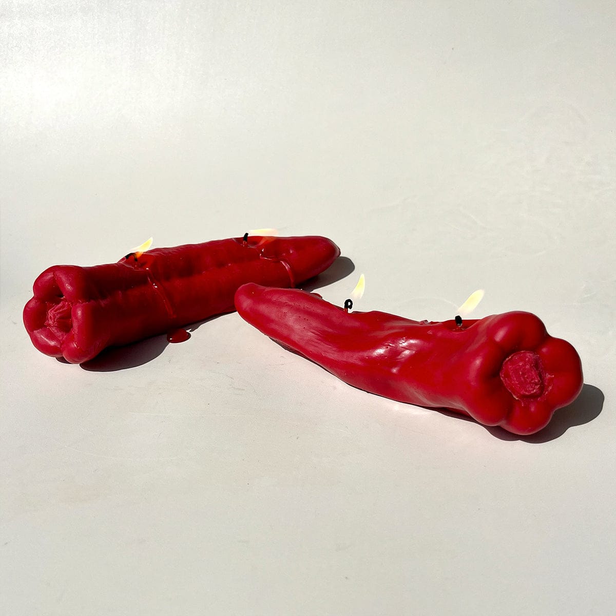 Scandles Farmers Markets Red / Pepper ground / Single Pepper Chili Pepper Candle - Red