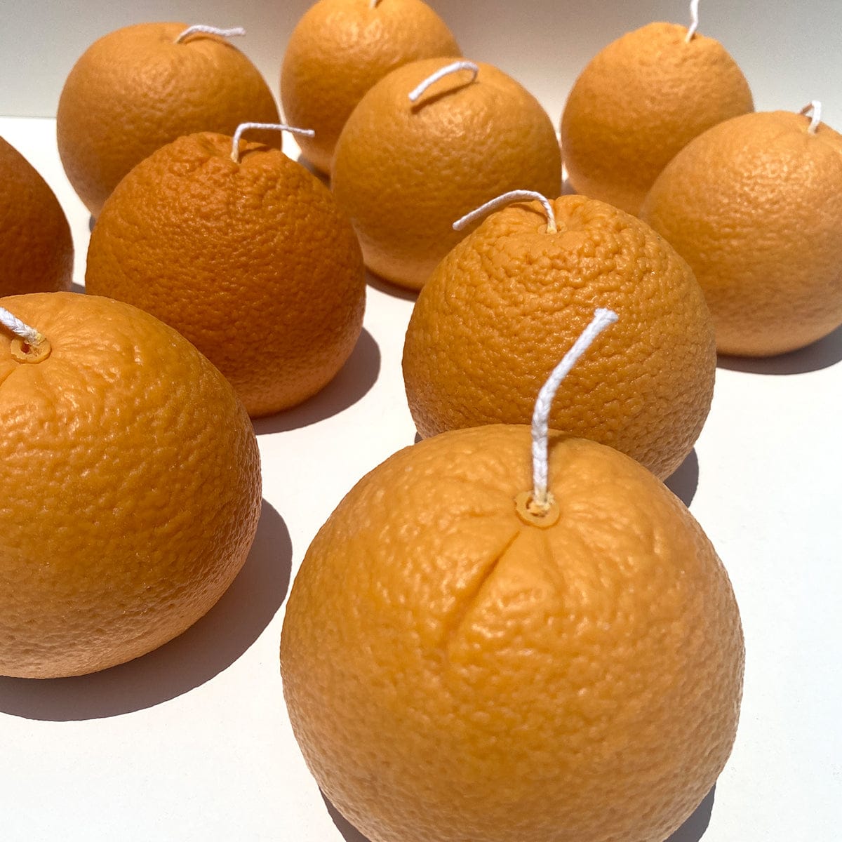 Scandles Farmers Markets Large Orange Candle
