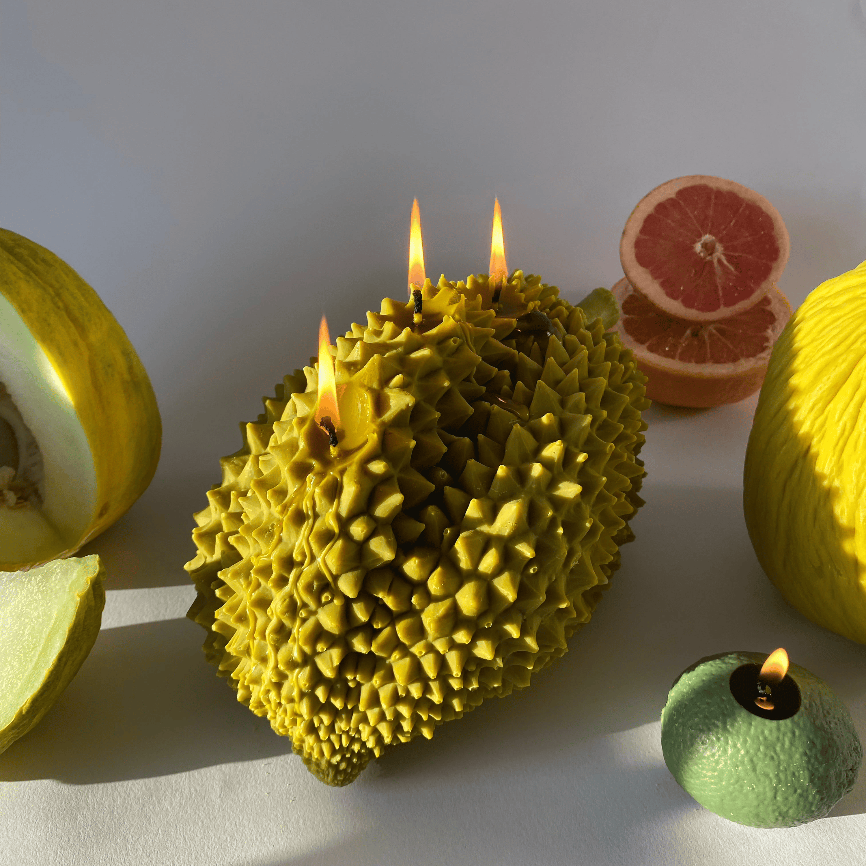 Scandles Farmers Markets Yellow / Tropical / Single Durian Durian Candle