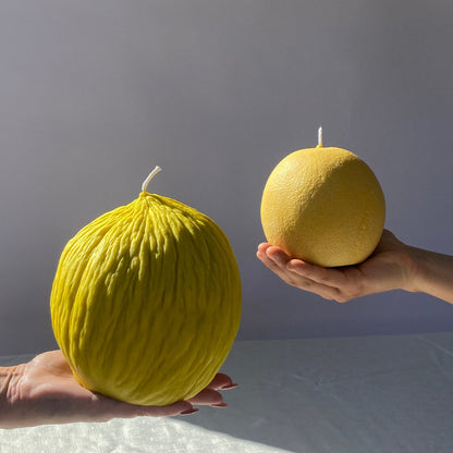 Scandles Farmers Markets Yellow / Melon / Single Melon Melon Candle