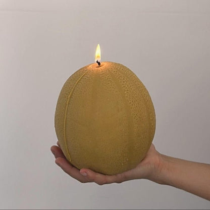 Scandles Farmers Markets Yellow / Melon / Single Melon Cantaloupe Melon Candle