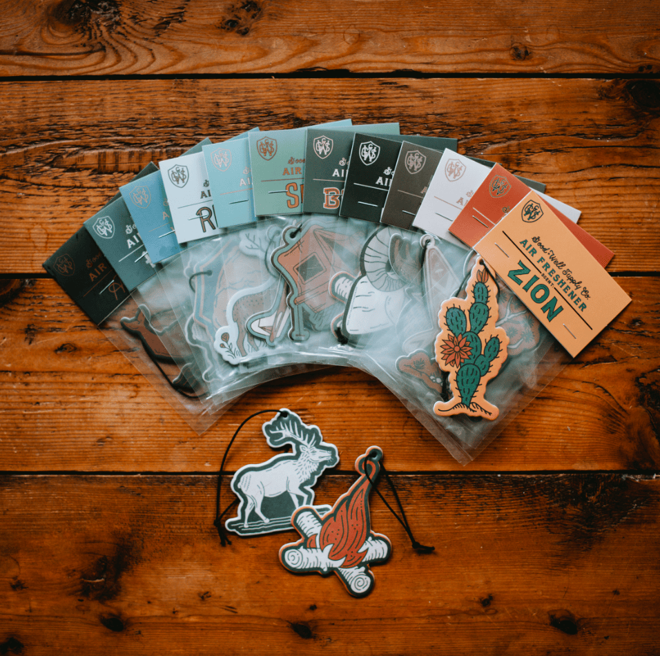 Good &amp; Well Supply Co. Vehicle Air Fresheners Rocky Mountain National Park Air Freshener