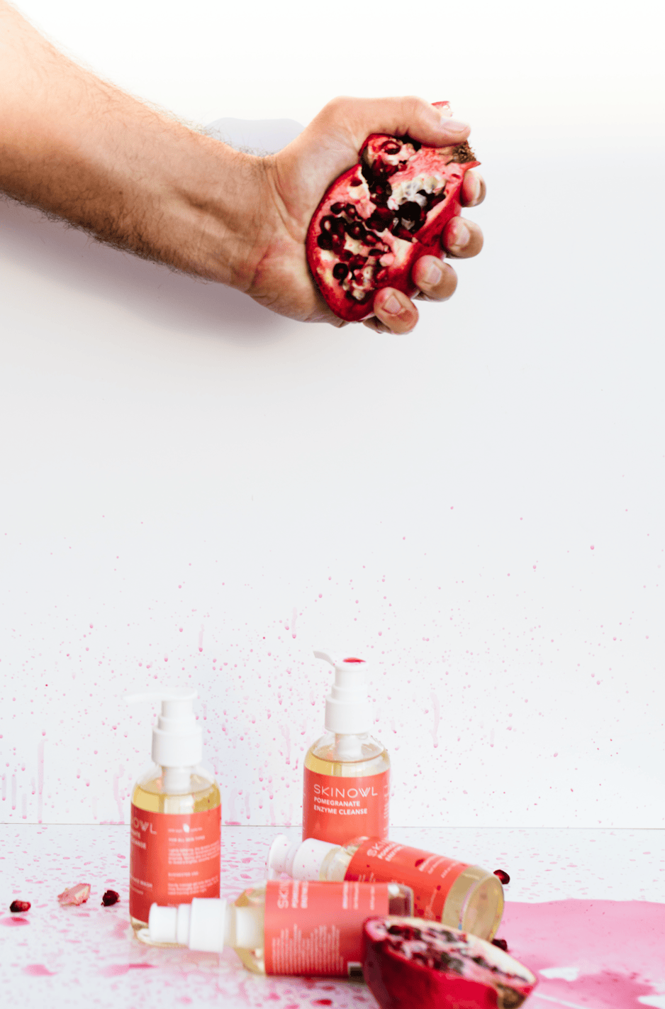 SkinOwl Skincare The Pomegranate Enzyme Cleanse