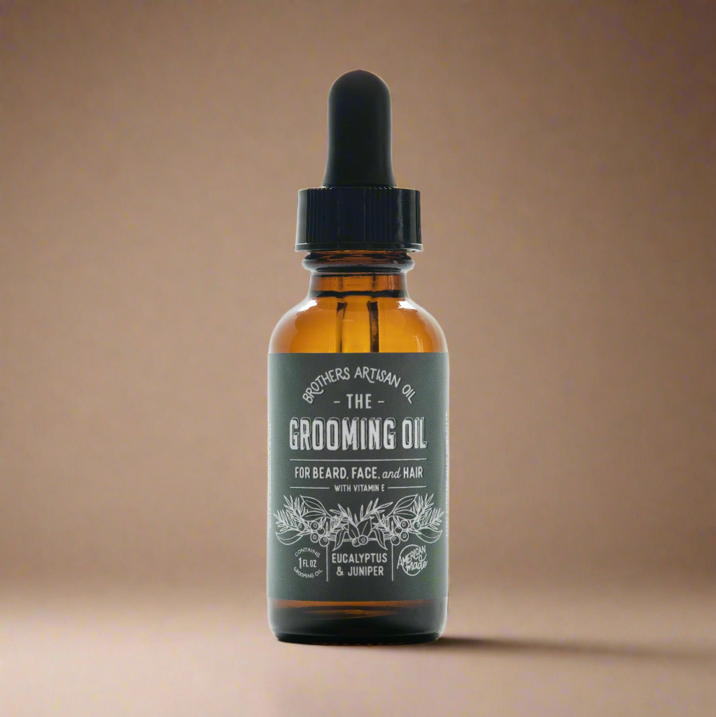 The Grooming Oil: Eucalyptus & Juniper - My American Goods