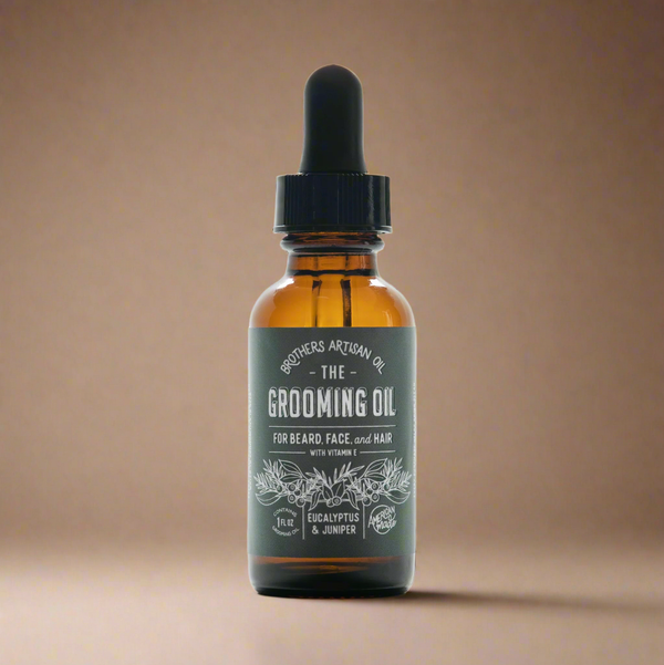 The Grooming Oil: Eucalyptus & Juniper - My American Goods