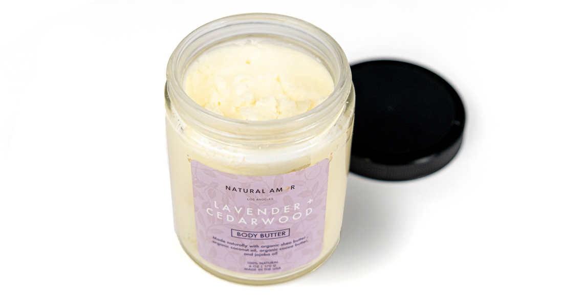 Lavender+Cedarwood Organic Body Butter (Balm) - My American Goods
