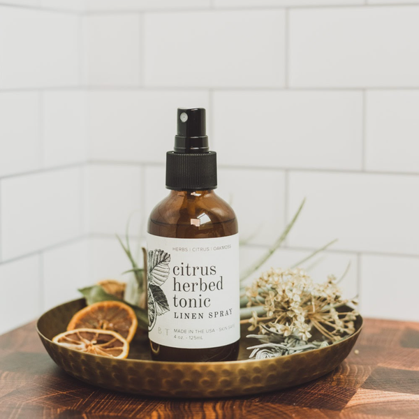 Citrus Herbed Tonic Linen Spray - My American Goods